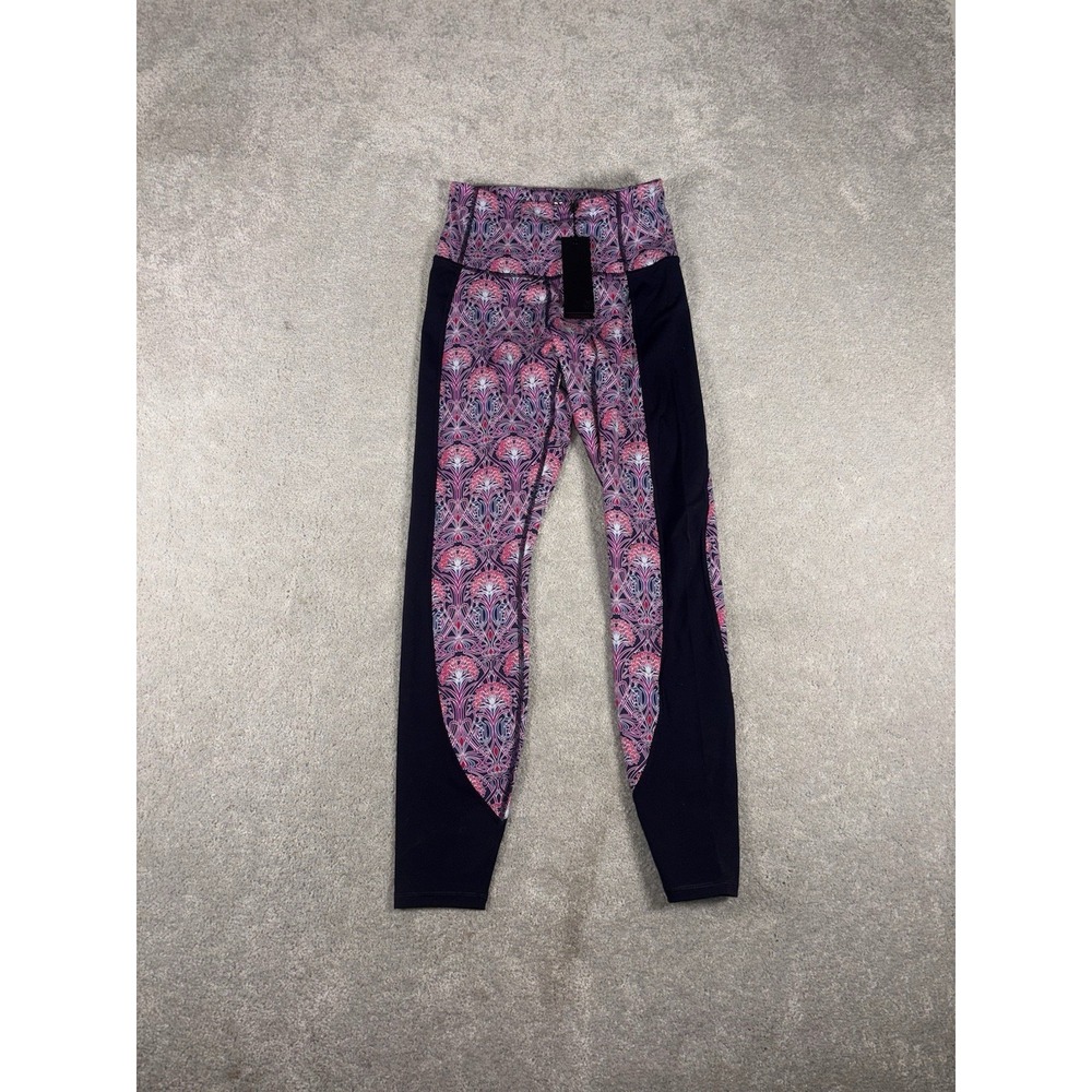 Greyson Leggings Womens Small‎ Floral Nouveau NWT Golf Purple